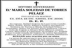María Soledad de Torres